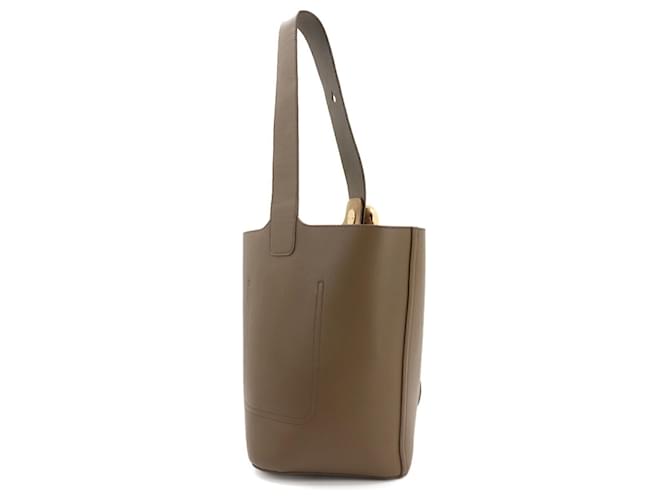 Borsa a secchiello Pebble Loewe Marrone - vista 4