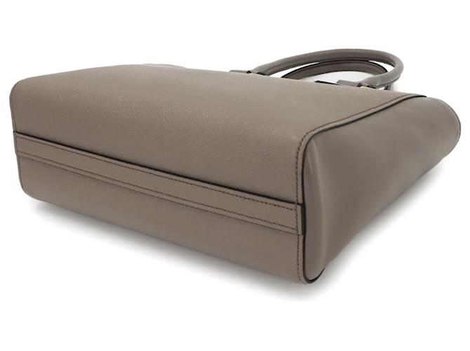 Borsa 2-Way Prada Saffiano Marrone - vista 6