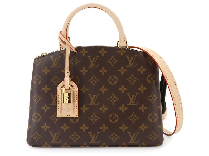 Bolsa Louis Vuitton Petit Palais PM Monogram Marrom Monograma - vista 2
