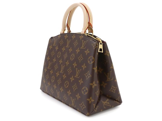 Bolsa Louis Vuitton Petit Palais PM Monogram Marrom Monograma - vista 5