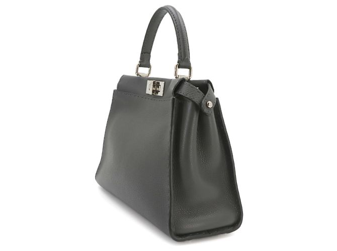 Bolso Fendi Selleria Peekaboo Regular Castaño - vista 4