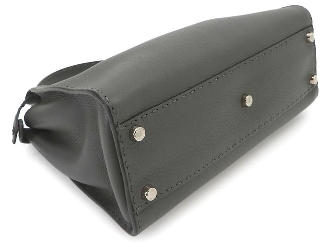 Bolso Fendi Selleria Peekaboo Regular Castaño - vista 5