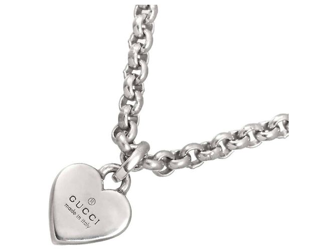 Collana Cuore Gucci in Argento 925 - vista 2