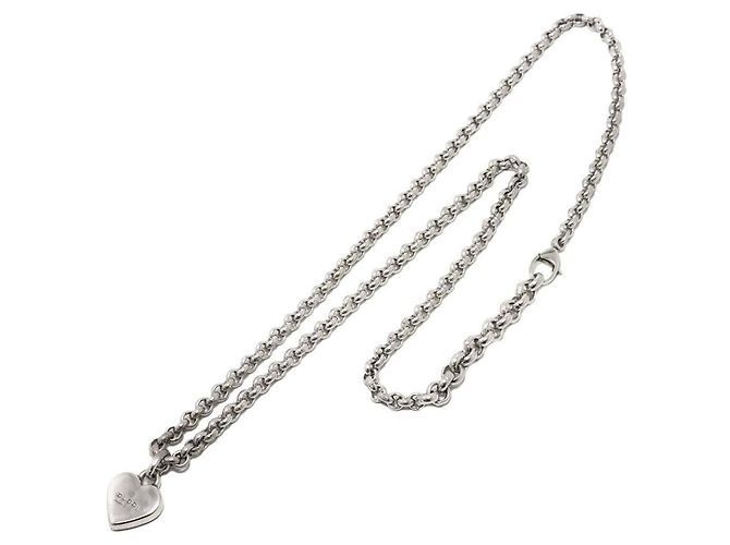 Collana Cuore Gucci in Argento 925 - vista 3
