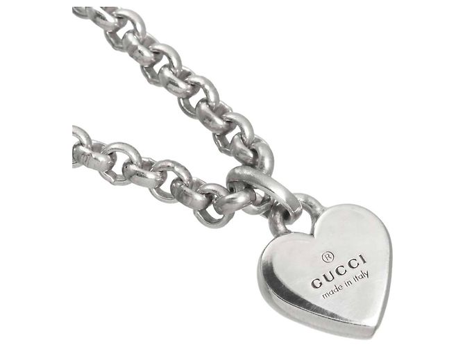 Collana Cuore Gucci in Argento 925 - vista 4