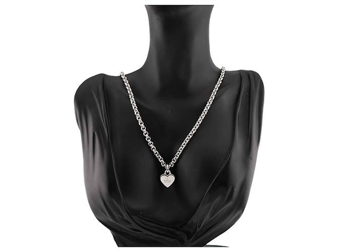 Collana Cuore Gucci in Argento 925 - vista 7