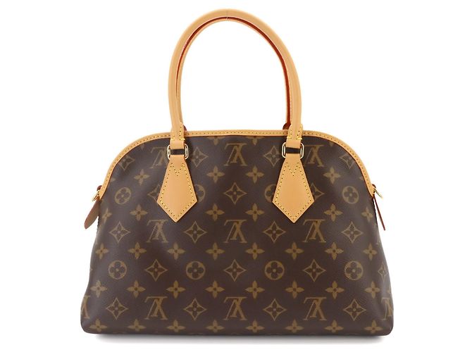 Borsa Louis Vuitton Evermore PM Monogram Marrone Monogramma - vista 4