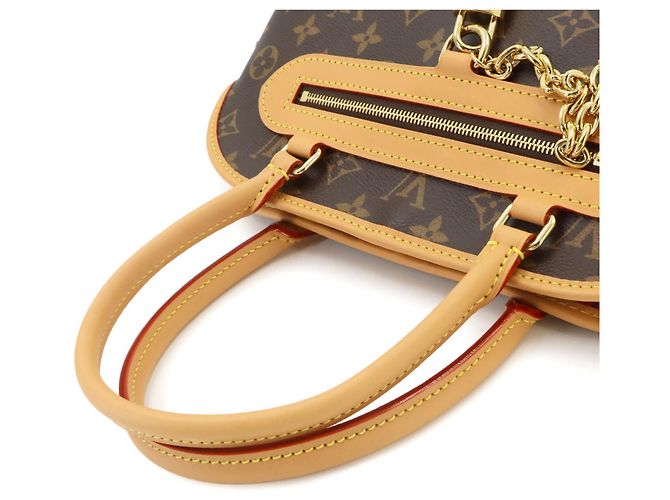 Borsa Louis Vuitton Evermore PM Monogram Marrone Monogramma - vista 7