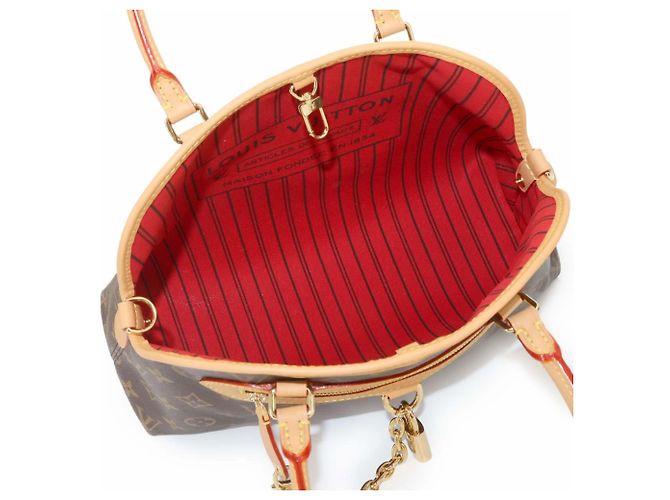 Borsa Louis Vuitton Evermore PM Monogram Marrone Monogramma - vista 8