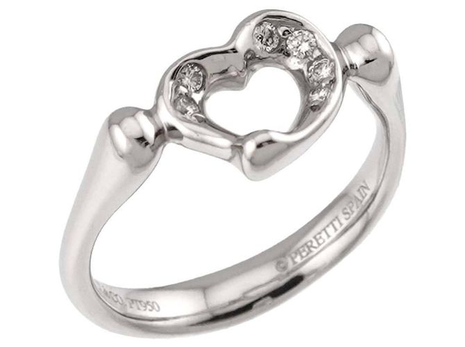 Tiffany & Co. Herzring aus Platin - Ansicht 6