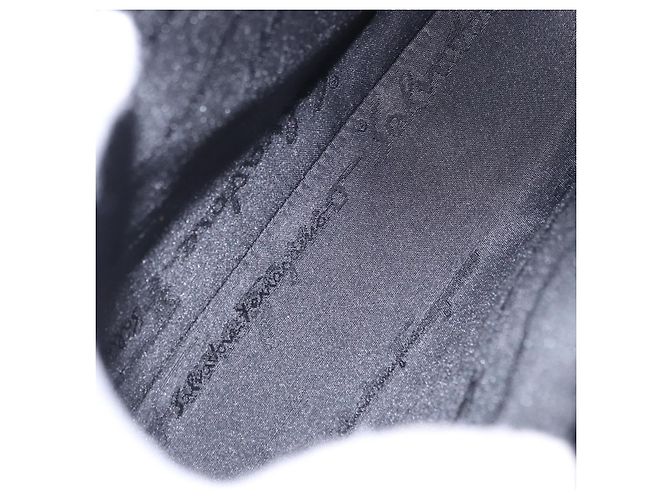Salvatore Ferragamo Gancini Top Handle Leather Nero - vista 5