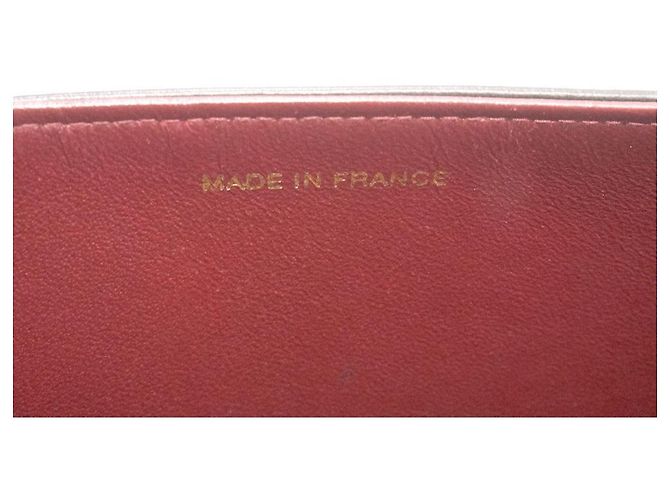 Chanel Vintage Full Flap Quilted Lambskin Small Nero - vista 6