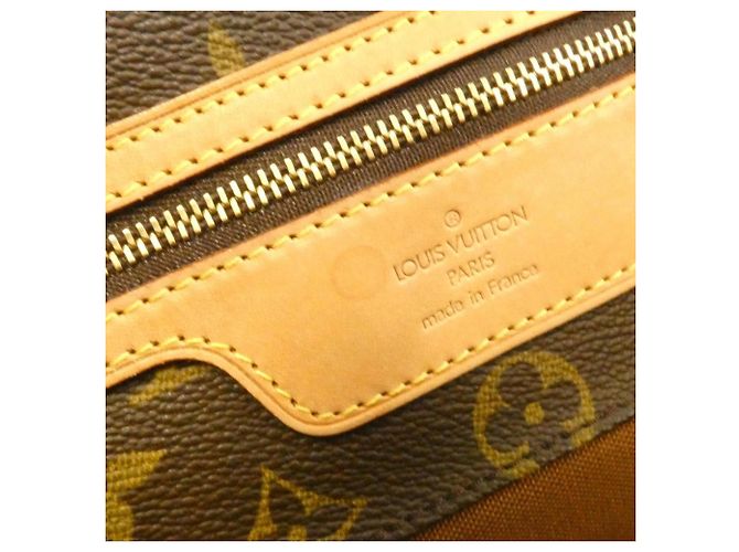 Louis Vuitton Monogram Shopping Handtasche Braun - Ansicht 10