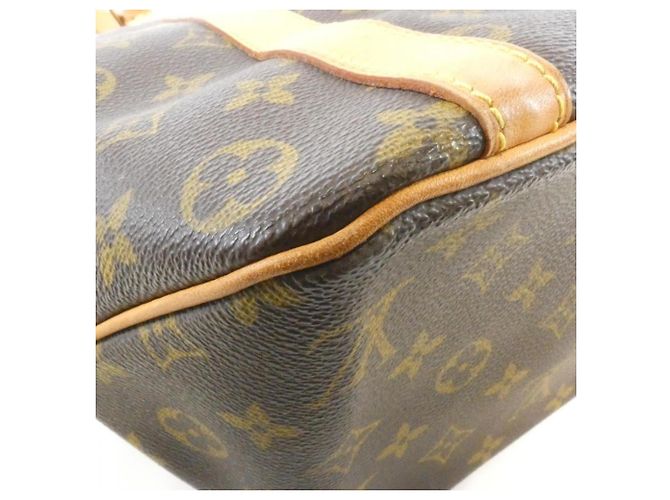 Louis Vuitton Monogram Shopping Handtasche Braun - Ansicht 2