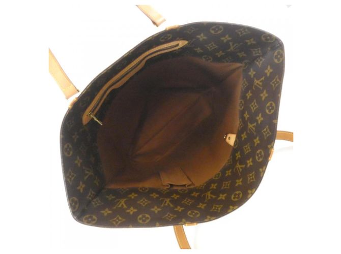 Louis Vuitton Monogram Shopping Handtasche Braun - Ansicht 9