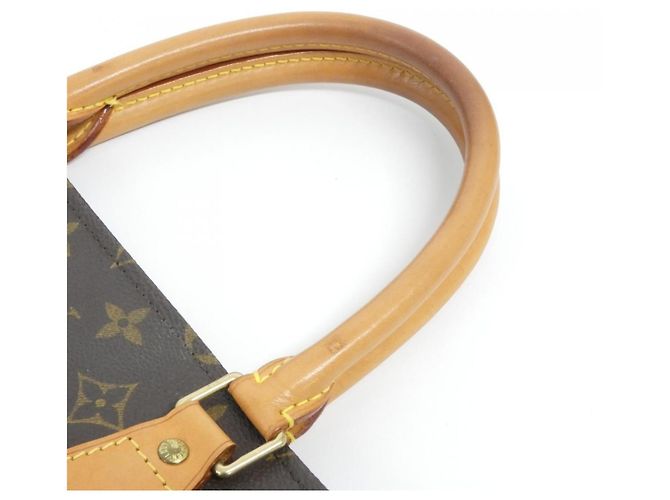 Louis Vuitton Monogram Sac Plat Handtasche Braun - Ansicht 6