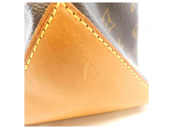 Borsa Louis Vuitton Monogram Cabas Mezzo Marrone - vista 3