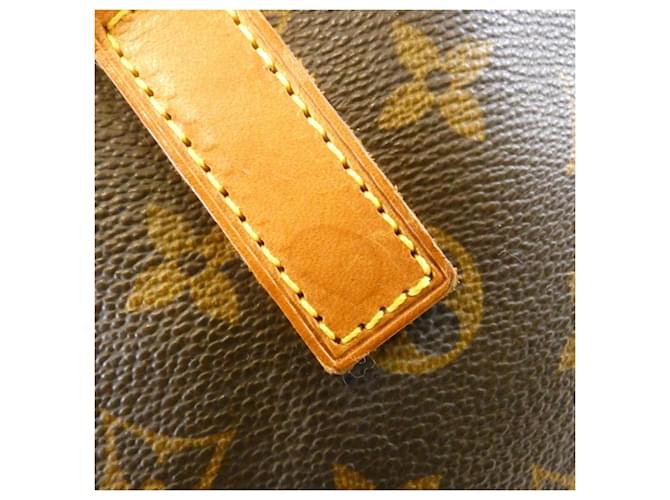 Borsa Louis Vuitton Monogram Cabas Mezzo Marrone - vista 4