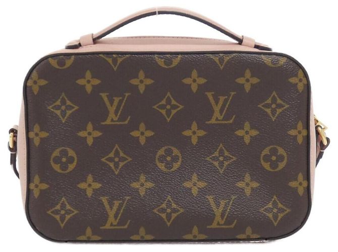 Borsa a tracolla Louis Vuitton Monogram Saint-Onge Marrone Rosa - vista 2