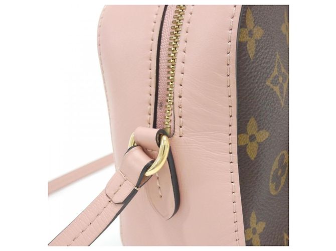 Borsa a tracolla Louis Vuitton Monogram Saint-Onge Marrone Rosa - vista 5