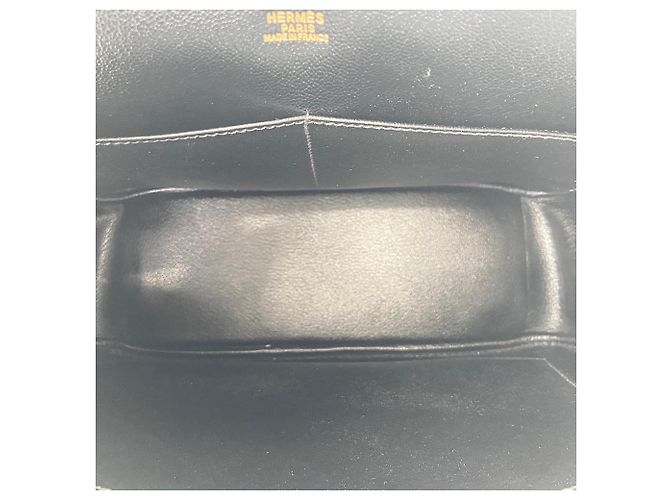 Hermès Borsa Hermes Plume 32 in Nero - vista 12