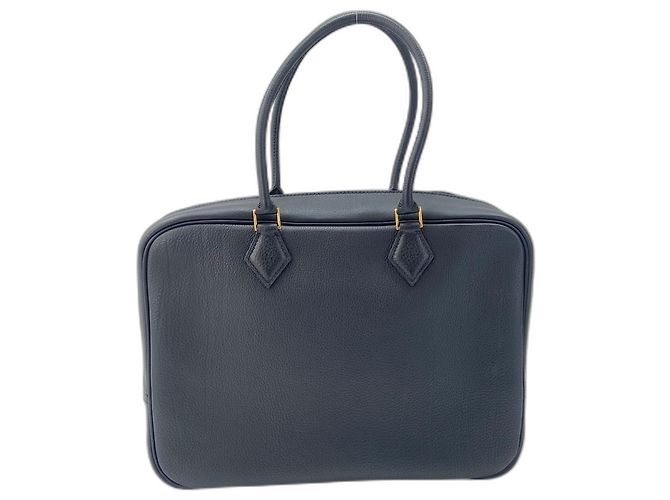 Hermès Borsa Hermes Plume 32 in Nero - vista 3