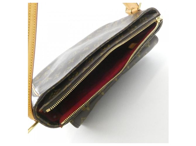 Borsa a tracolla Louis Vuitton Monogram Viva Cite GM Marrone - vista 7