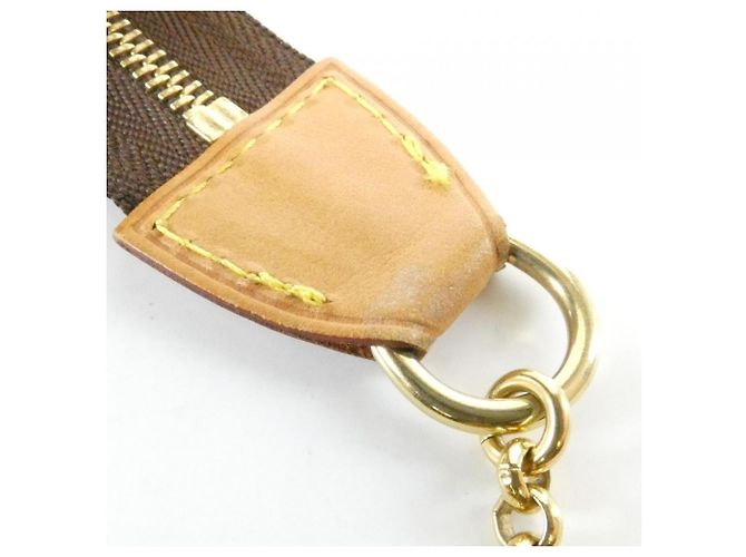 Borsa a tracolla Louis Vuitton Monogram Eva Marrone - vista 4