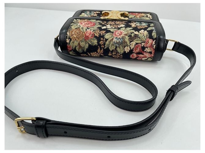Céline Borsa a tracolla Celine Teen in nero - vista 10