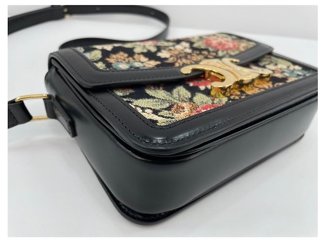 Céline Borsa a tracolla Celine Teen in nero - vista 9