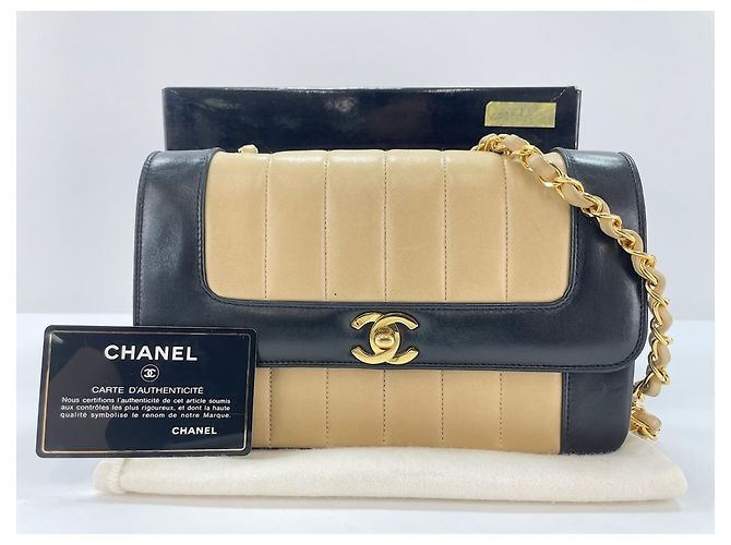 Borsa a tracolla Chanel Beige - vista 12