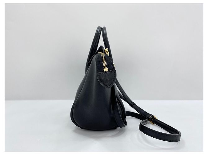 Céline Celine Small New Luggage Shoulder Bag Nero - vista 5