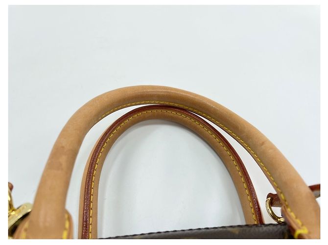 Borsa a tracolla Louis Vuitton Deauville in Brown Marrone - vista 10