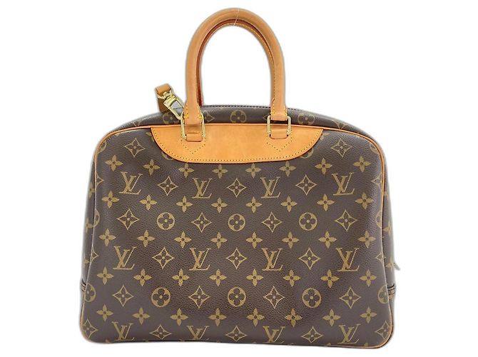 Borsa a tracolla Louis Vuitton Deauville in Brown Marrone - vista 2