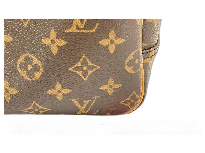 Borsa a tracolla Louis Vuitton Deauville in Brown Marrone - vista 3