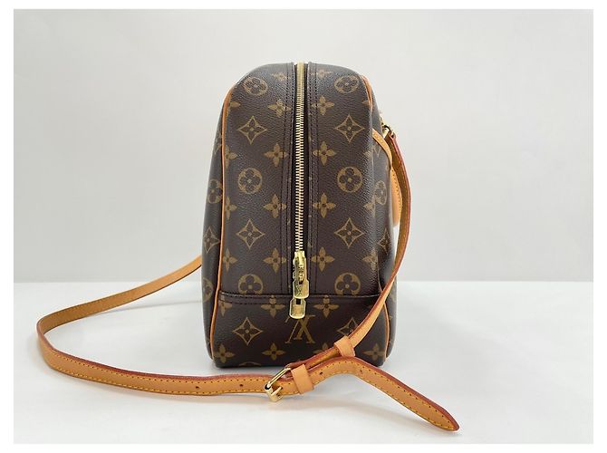 Borsa a tracolla Louis Vuitton Deauville in Brown Marrone - vista 4