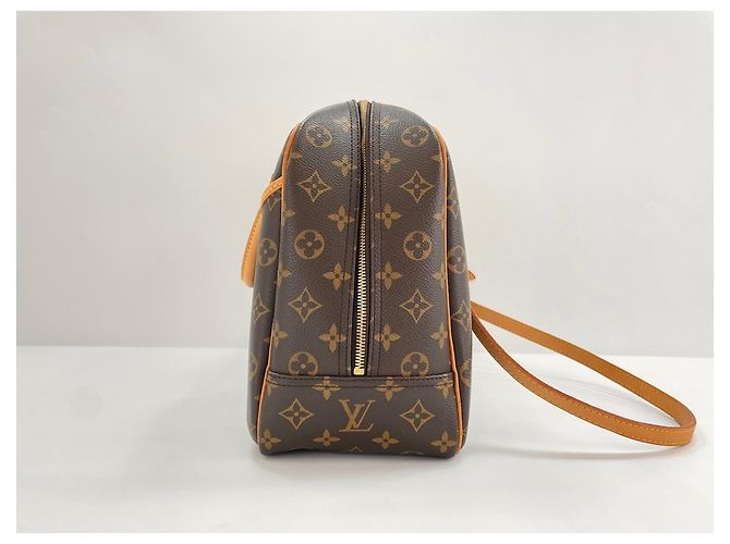Borsa a tracolla Louis Vuitton Deauville in Brown Marrone - vista 5