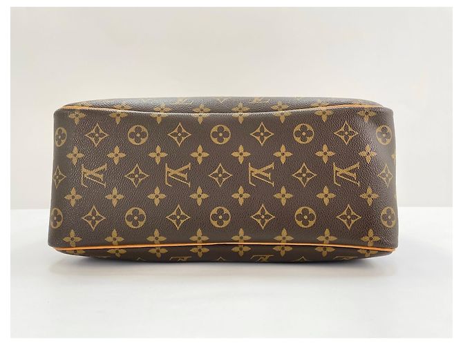 Borsa a tracolla Louis Vuitton Deauville in Brown Marrone - vista 6