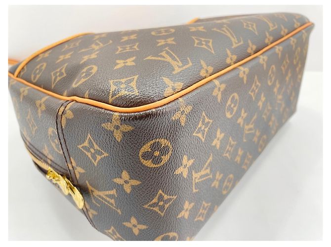 Borsa a tracolla Louis Vuitton Deauville in Brown Marrone - vista 7