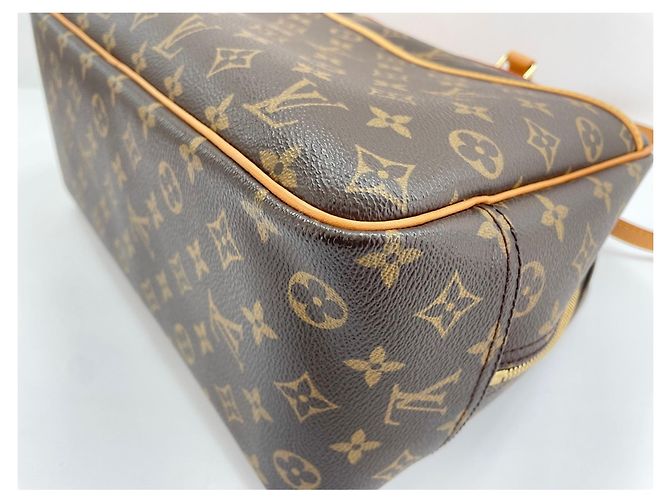 Borsa a tracolla Louis Vuitton Deauville in Brown Marrone - vista 8