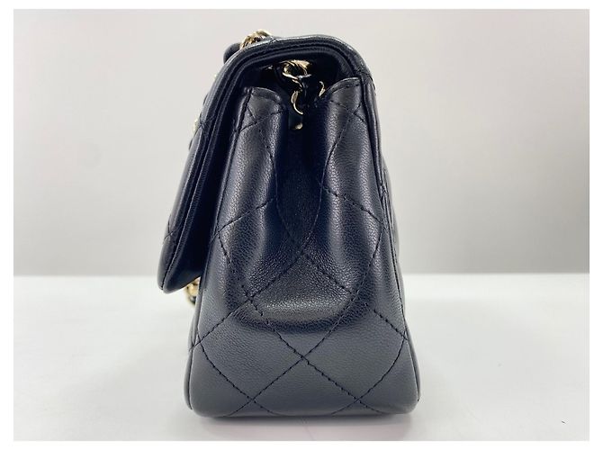 Chanel Mini Matelassé Schultertasche Schwarz - Ansicht 5