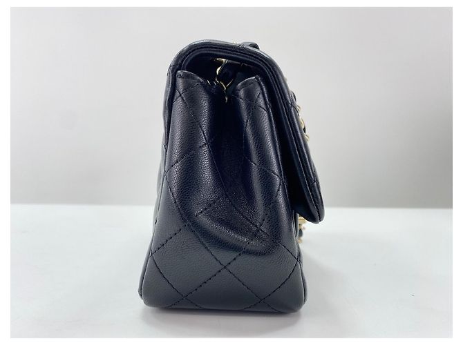 Chanel Mini Matelassé Schultertasche Schwarz - Ansicht 6