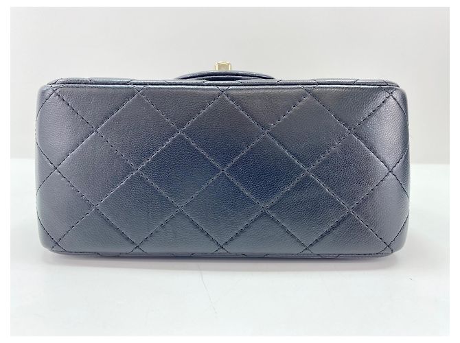 Chanel Mini Matelassé Schultertasche Schwarz - Ansicht 7
