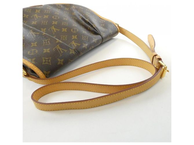 Borsa a tracolla Louis Vuitton Monogram Menilmontant MM Marrone - vista 6