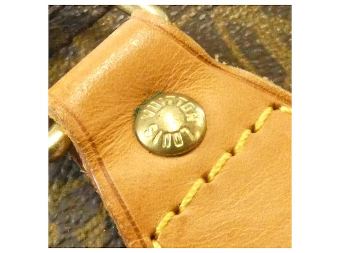 Borsa Boston Louis Vuitton Monogram Speedy Marrone - vista 6