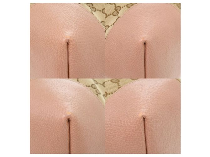 Borsa Gucci 2-Way Signature Bree Rosa Beige - vista 5