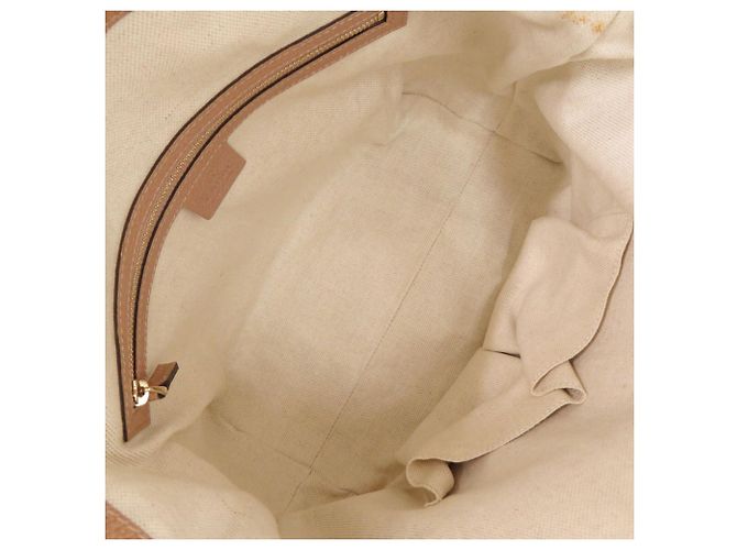 Borsa Gucci 2-Way Signature Bree Rosa Beige - vista 6