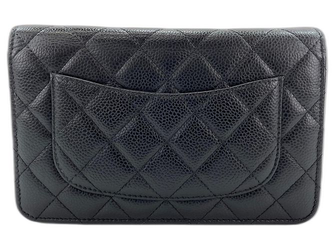 Borsa a tracolla Chanel Matelassé in nero - vista 2