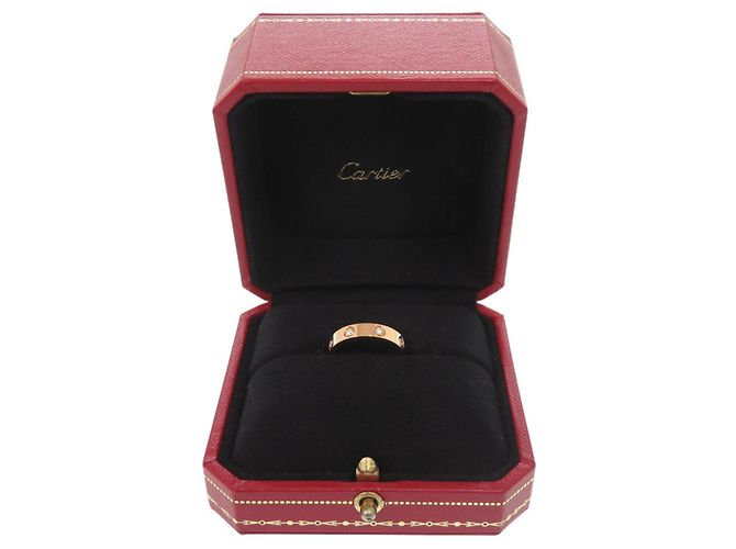 Cartier Mini Love Ring in Roségold Golden - Ansicht 2