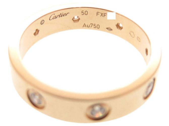 Cartier Mini Love Ring in Roségold Golden - Ansicht 4